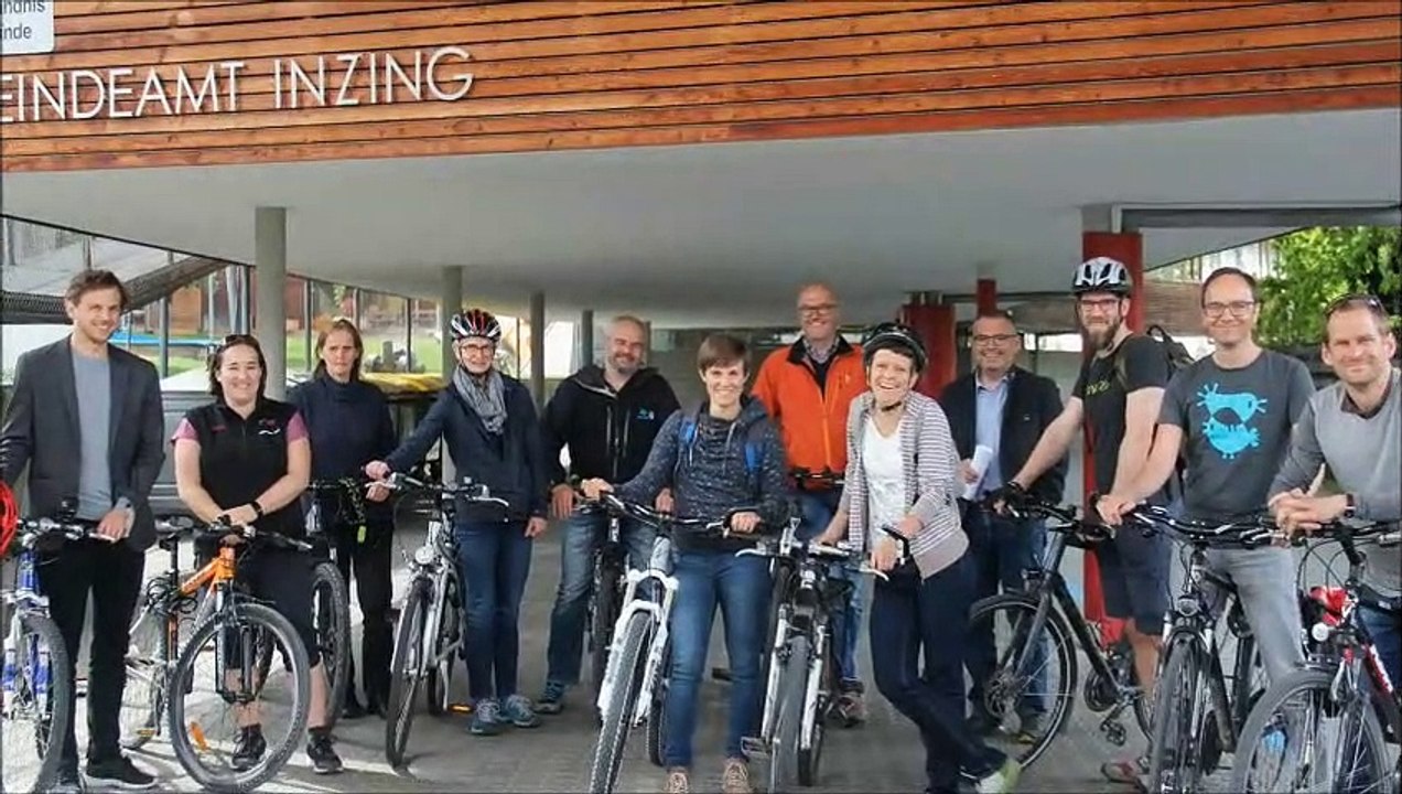 ProByke Radtour Inzing (Ausschnitt Hauptstraße)