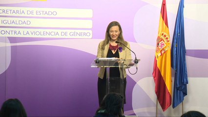 Comparecencia de la delegada del Gobierno Contra la Violencia de Género