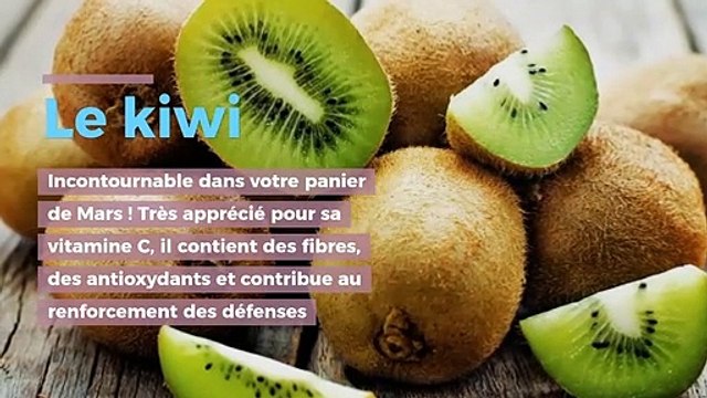 Mon panier de fruits et légumes de mars