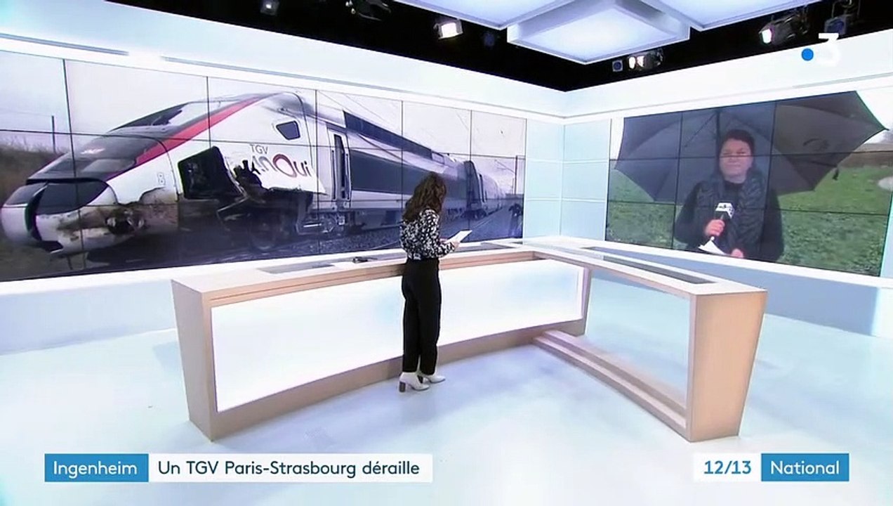 Bas-Rhin : les 350 passagers du train accidenté en cours d'évacuation