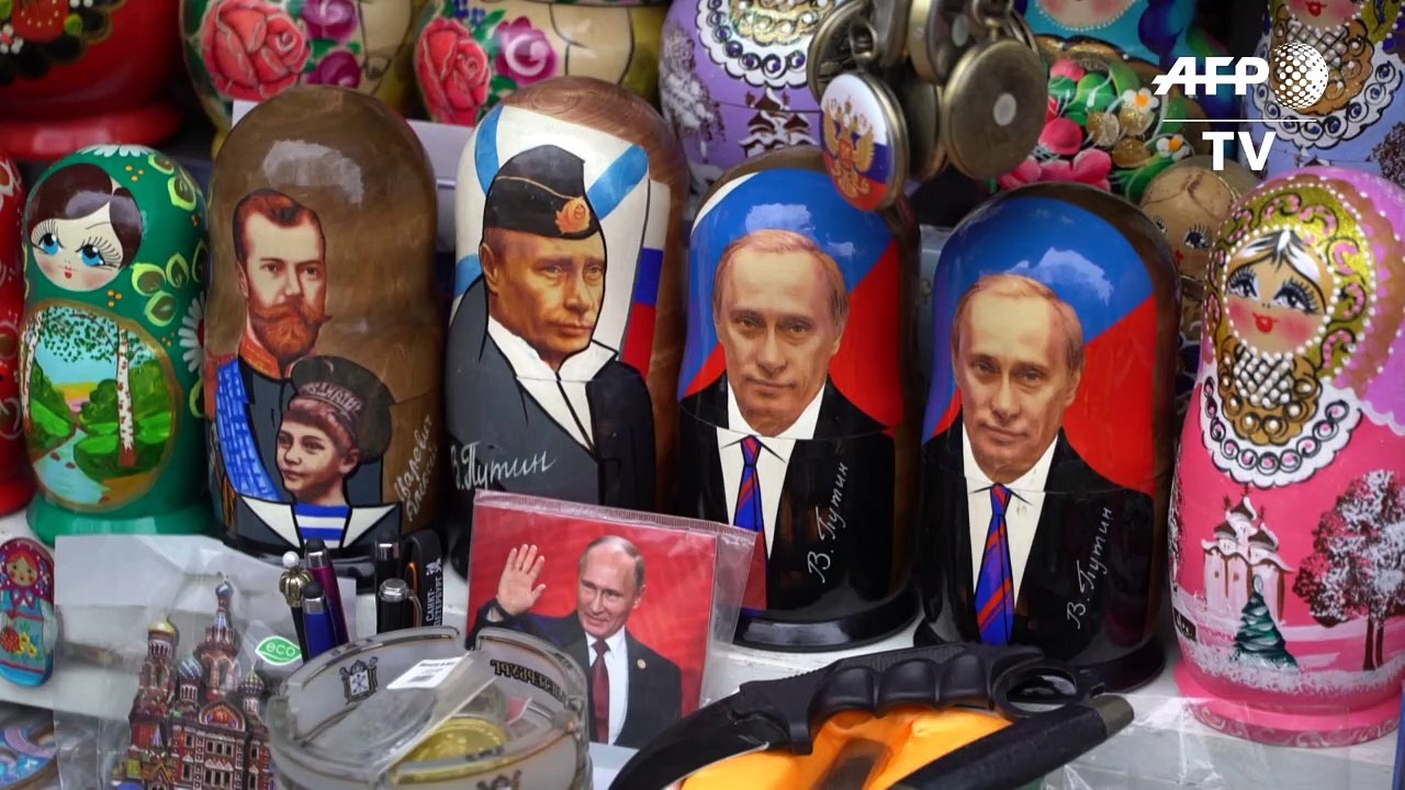 Putin: Kassenschlager in russischen Souvenirläden