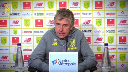 Christian Gourcuff avant Angers SCO - FC Nantes