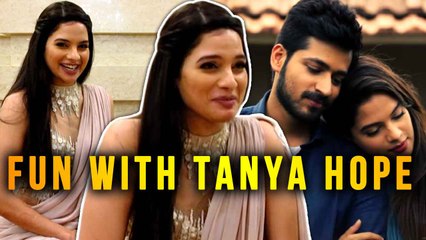 FUN WITH TANYA HOPE | DHARALA PRABHU | V-CONNECT | FILMIBEAT TAMIL