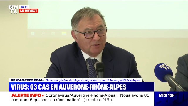 Coronavirus: L'ensemble des 63 cas sont en lien avec des clusters connus, essentiellement celui de Mulhouse (ARS)