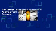 Full Version  Instructional Supervision: Applying Tools and Concepts Complete