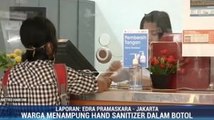 Aksi Kuras <i>Hand Sanitizer</i> di Tempat Umum
