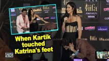 When Kartik Aaryan touched Katrina's feet