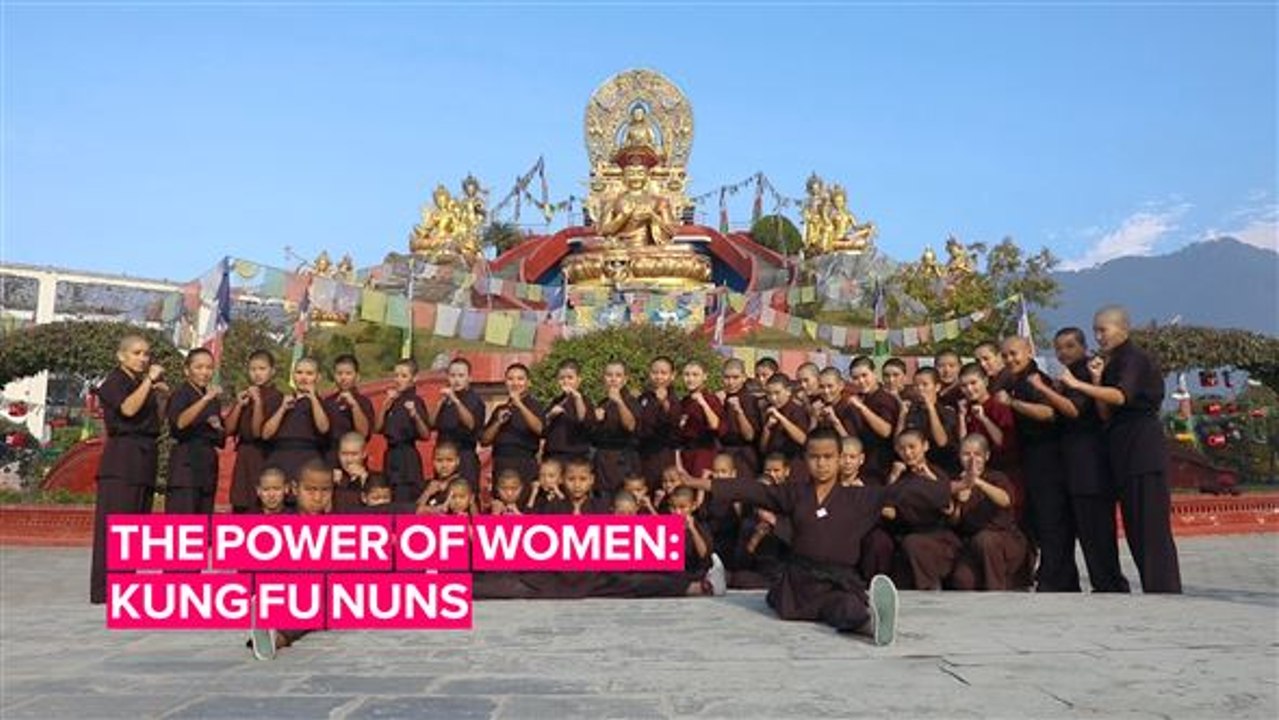 Nepal’s Kung Fu Nuns have their sights set on climate change