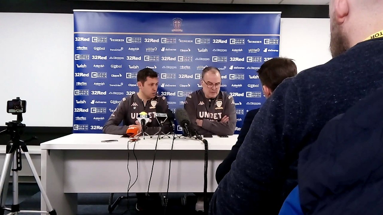 Marcelo Bielsa pre-Huddersfield