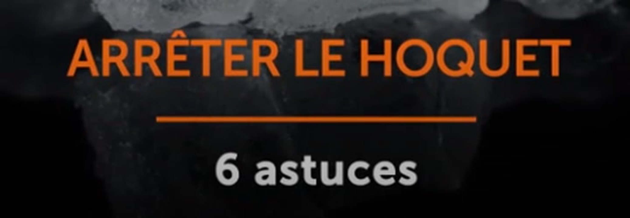 Arrêter le hoquet