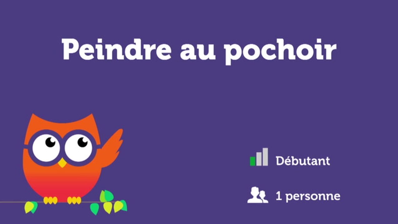 Peindre au pochoir
