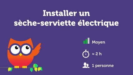 Installer un sèche-serviette électrique
