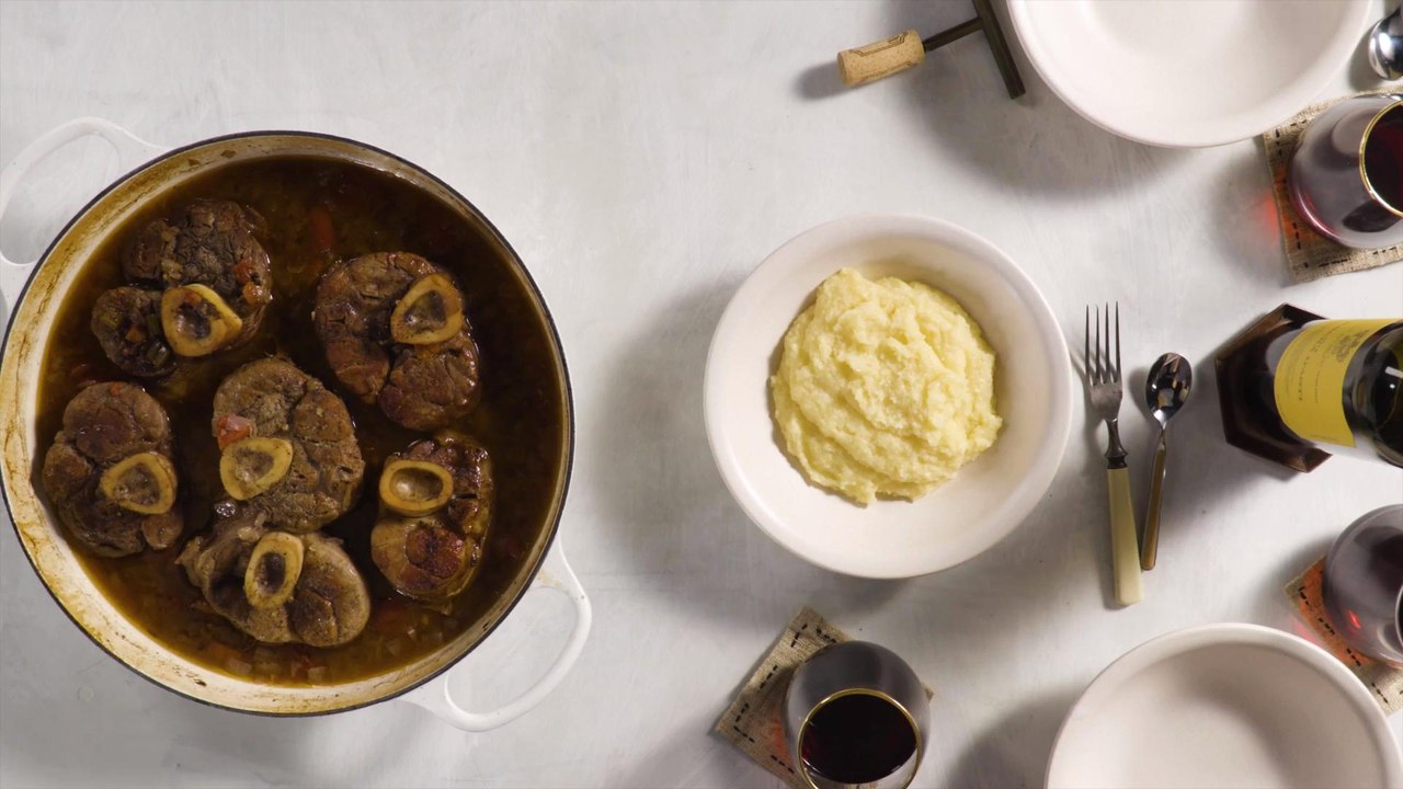 Osso Buco with Red Wine