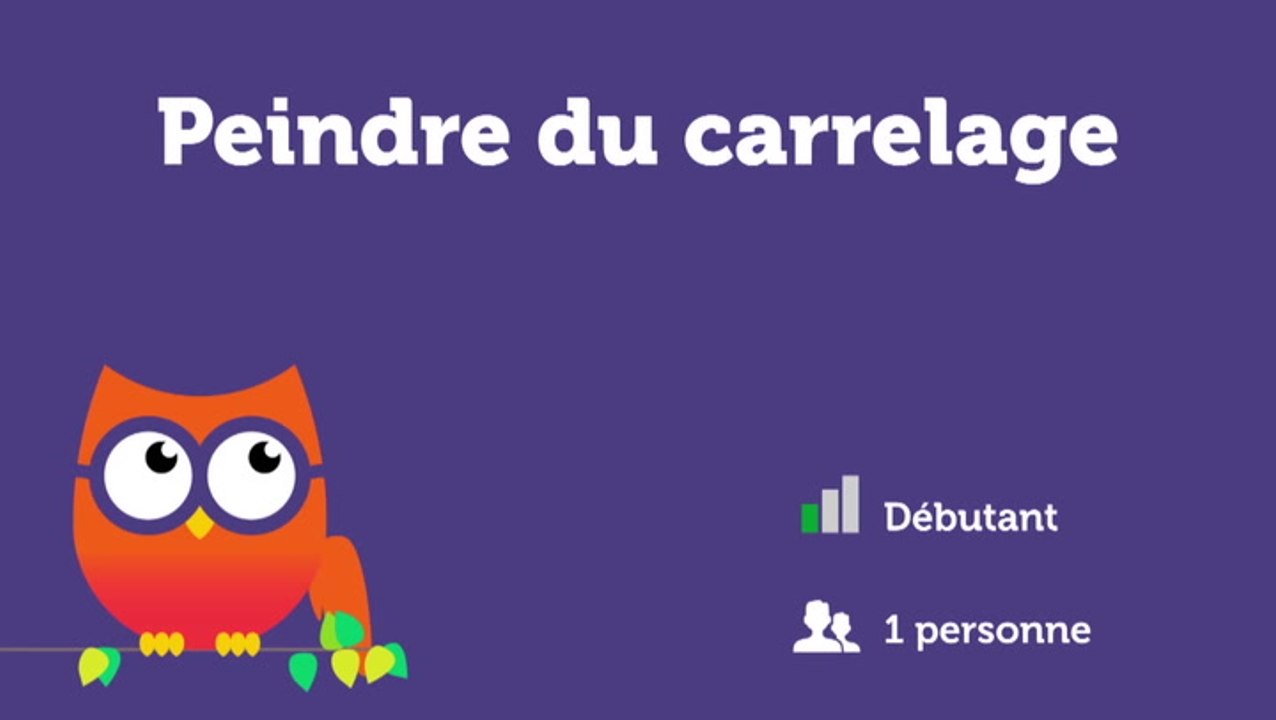 Peindre du carrelage