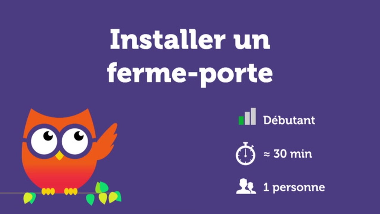 Installer un ferme-porte