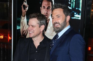Ben Affleck says Matt Damon was 'so jealous' of early acting career