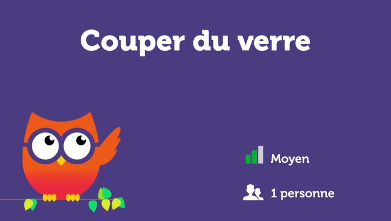 Couper du verre