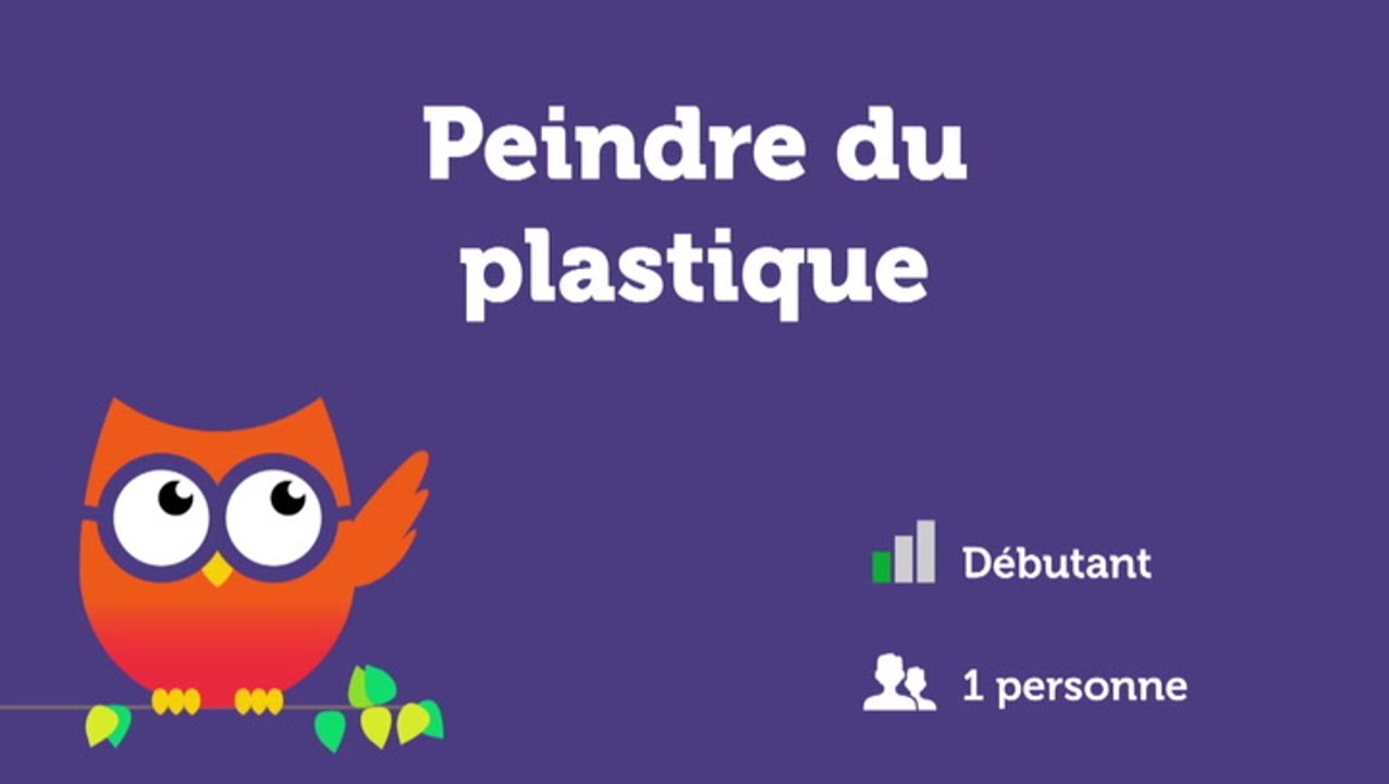 Peindre du plastique