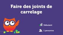 Faire des joints de carrelage
