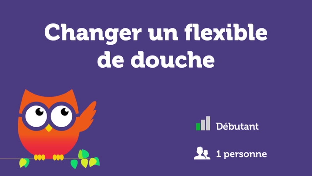 Changer un flexible de douche