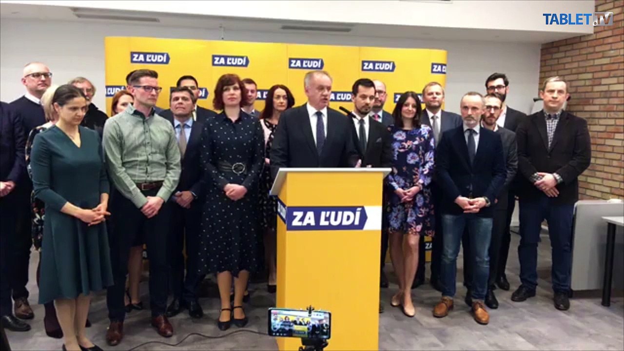 ZÁZNAM: TK strany Za ľudí