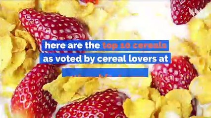 Top 10 Greatest Breakfast Cereals of All Time