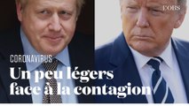 Les déclarations peu prudentes de Johnson et Trump sur le coronavirus