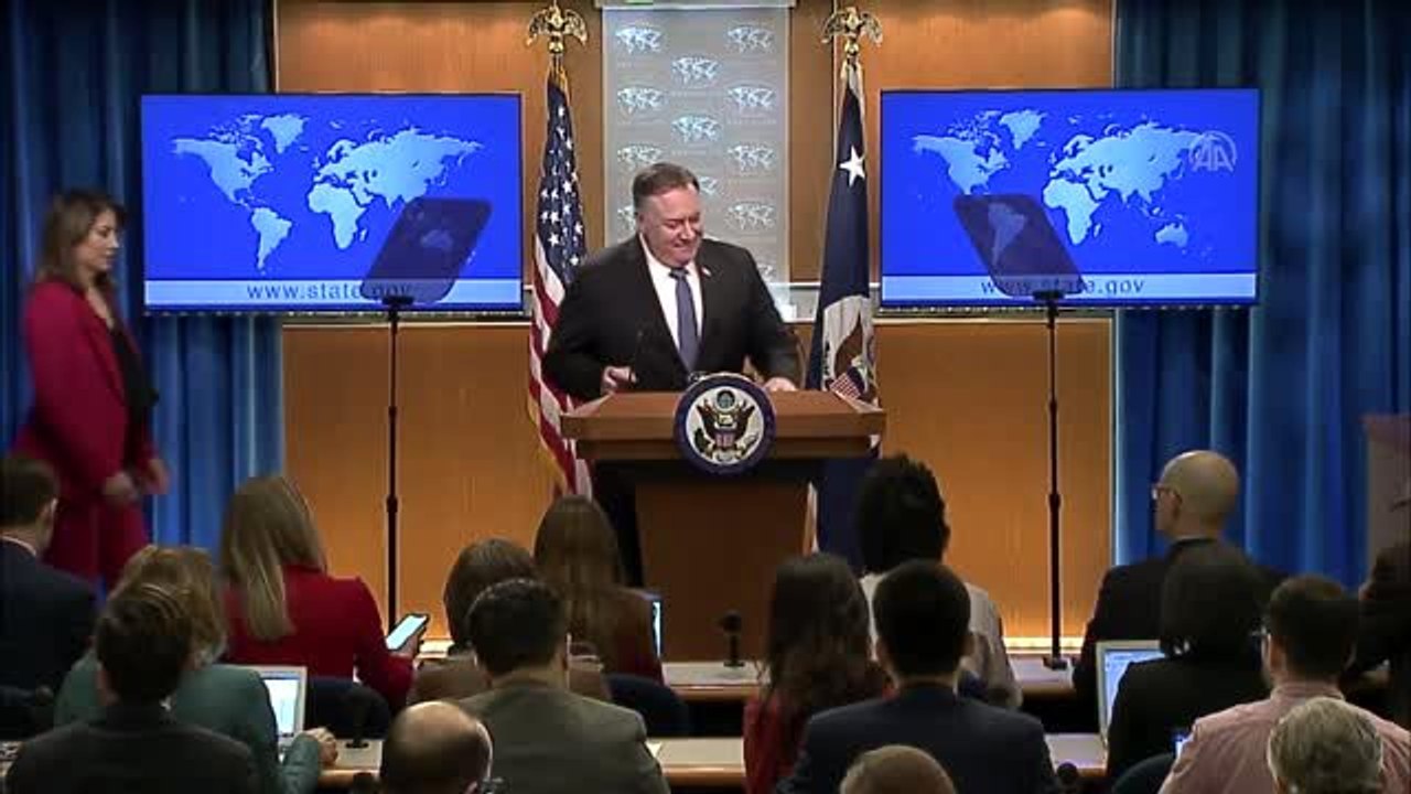 ABD Dışişleri Bakanı Pompeo'dan "İdlib" değerlendirmesi - WASHINGTON