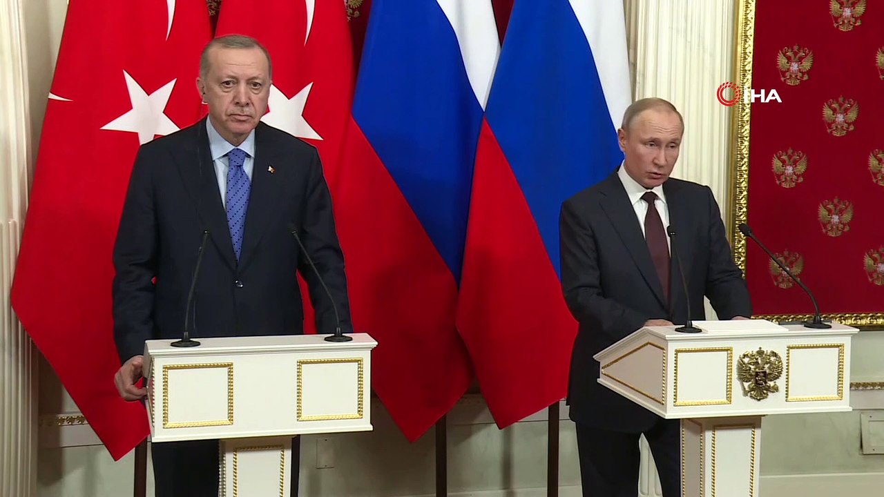 Putin: 'Kritik durumlarda her zaman elde edilen mutabakatlara dayanarak uzlaşabilmeyi başarabiliyorduk, çözümler üretiyorduk, bugün de öyle oldu