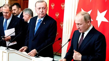 Erdogan, Putin announce Idlib ceasefire after Moscow meeting