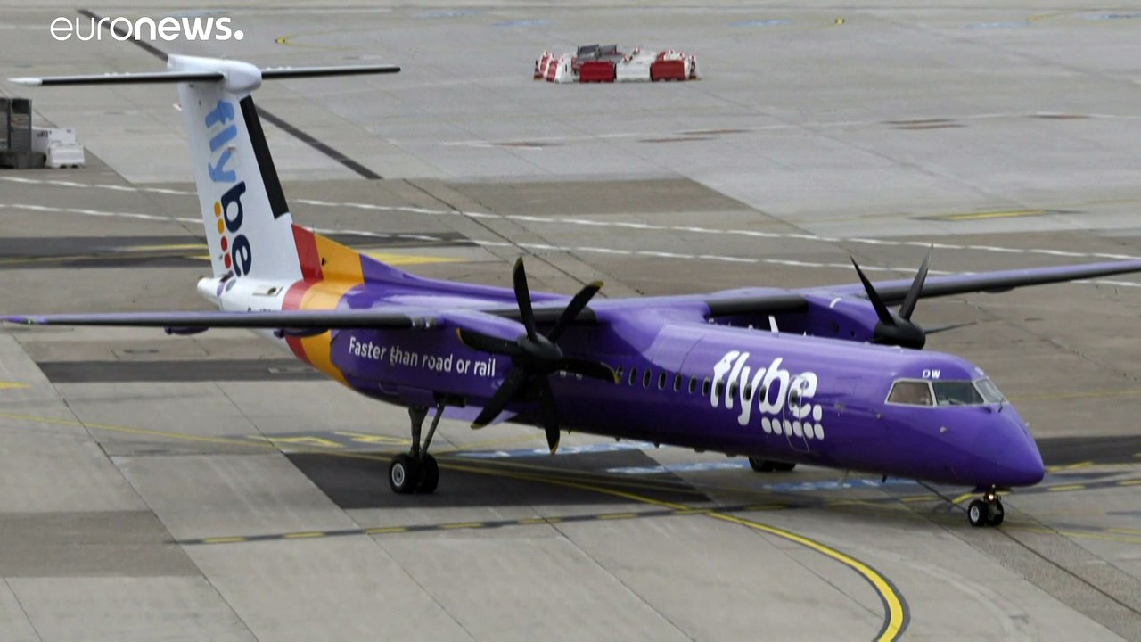 "am boden zerstört": britische regional-airline flybe stellt betrieb ein