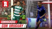 Jonathan Rodríguez y Brian Lozano, convocados con la Selección de Uruguay