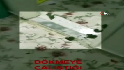 Yakalanacağını anlayınca uyuşturucuyu tuvalete döktü