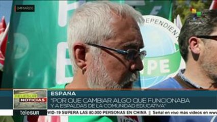 teleSUR Noticias: España: huelga general de profesores en Andalucía
