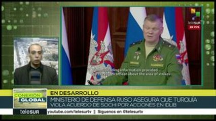 Turquía viola acuerdos de Sochi, acusa el gob. de Rusia