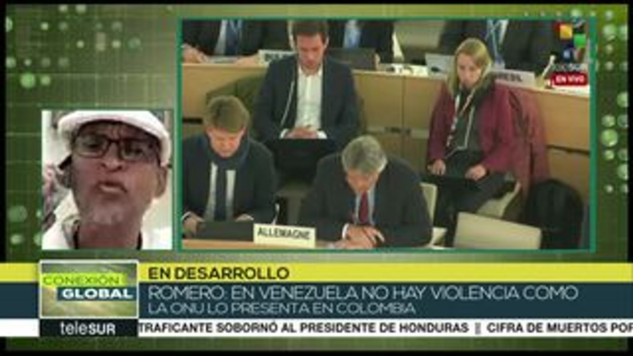 Romero: gobierno colombiano rechaza informe de ONU-DDHH