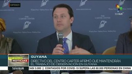Centro Carter destaca transparencia en proceso electoral de Guyana