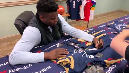 Zion Williamson signe avec Fanatics