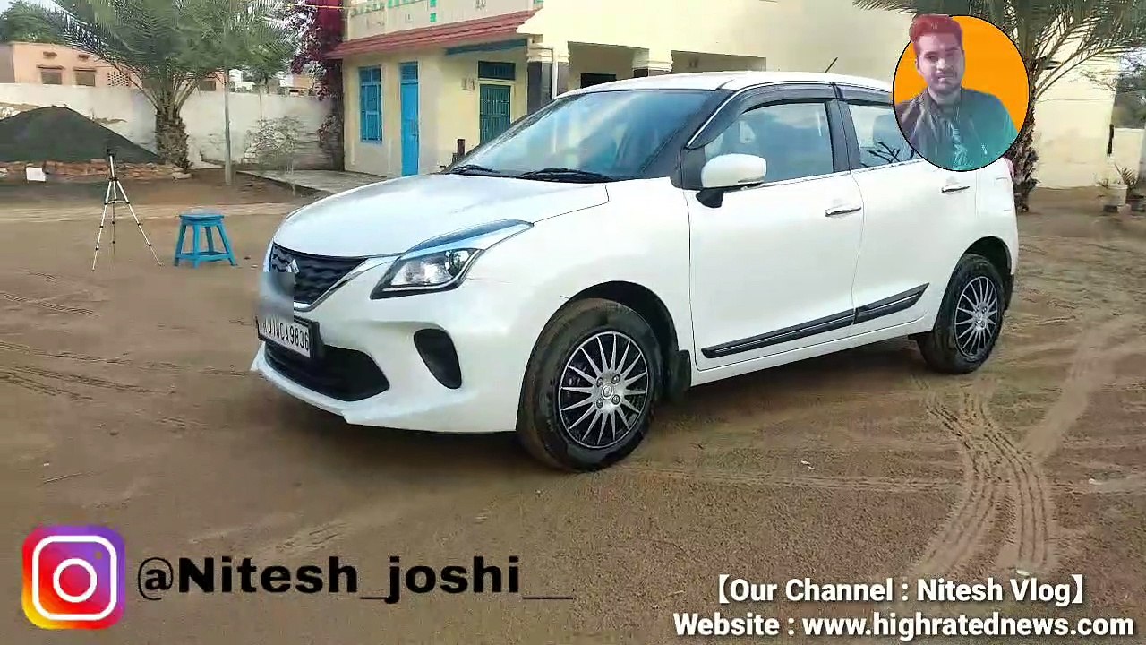 New Baleno car cleaning at home |Baleno 2020 |Nitesh joshi