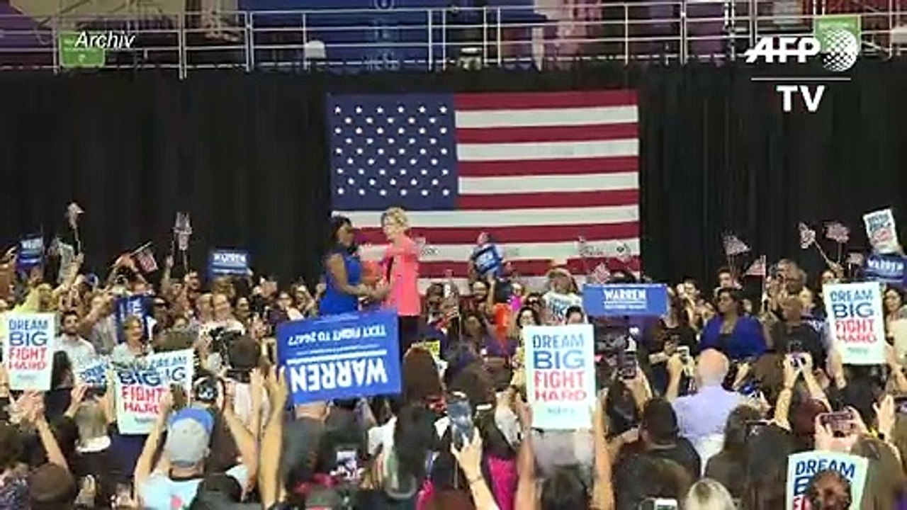 Warren steigt offenbar aus dem US-Präsidentschaftsrennen aus