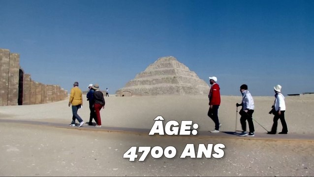 En Égypte, la plus vieille pyramide du monde rouvre après des années de rénovation