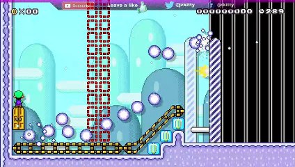 LET'S PLAY SUPER MARIO MAKER 2 - SNOWBALL MACHINE GUN LEVEL