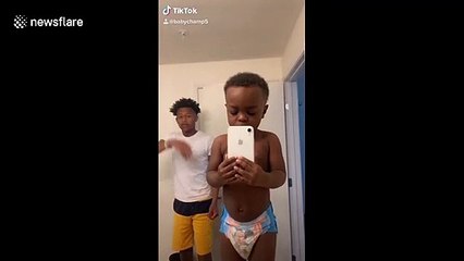 Flip the switch! Brothers hilariously swap clothes in massively popular TikTok clip