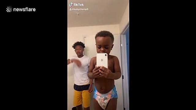 Flip the switch! Brothers hilariously swap clothes in massively popular TikTok clip