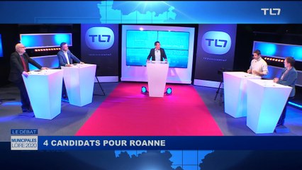Municipales : 4 candidats à Roanne débatent sur TL7.
