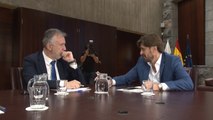 Reunión entre Víctor Torres y Jorge Marichal