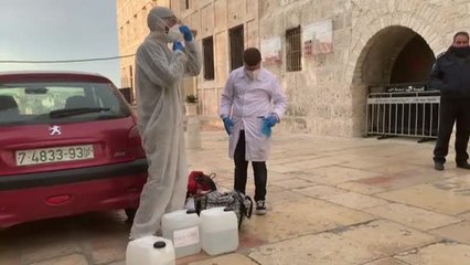 Download Video: Cierran la Basílica de la Natividad por posibles casos de coronavirus en Belén