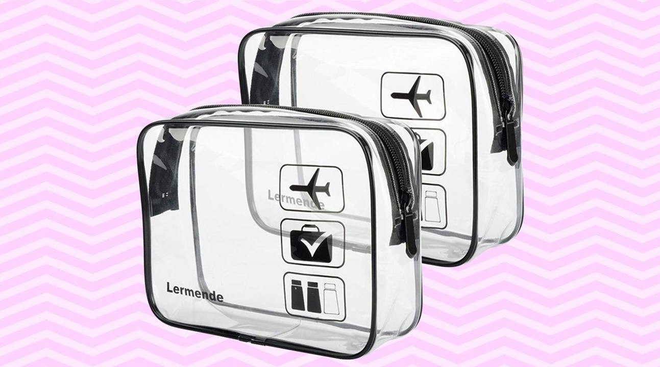 These Clear Toiletry Bags Will Help You Avoid Plastic Waste at the Airport