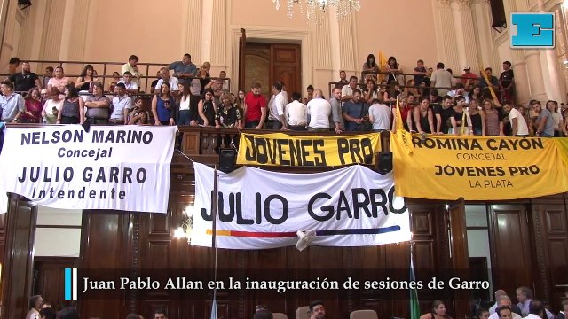 Juan Pablo Allan, senador bonaerense por La Plata