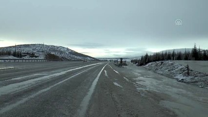 Yüksek kesimler beyaza büründü